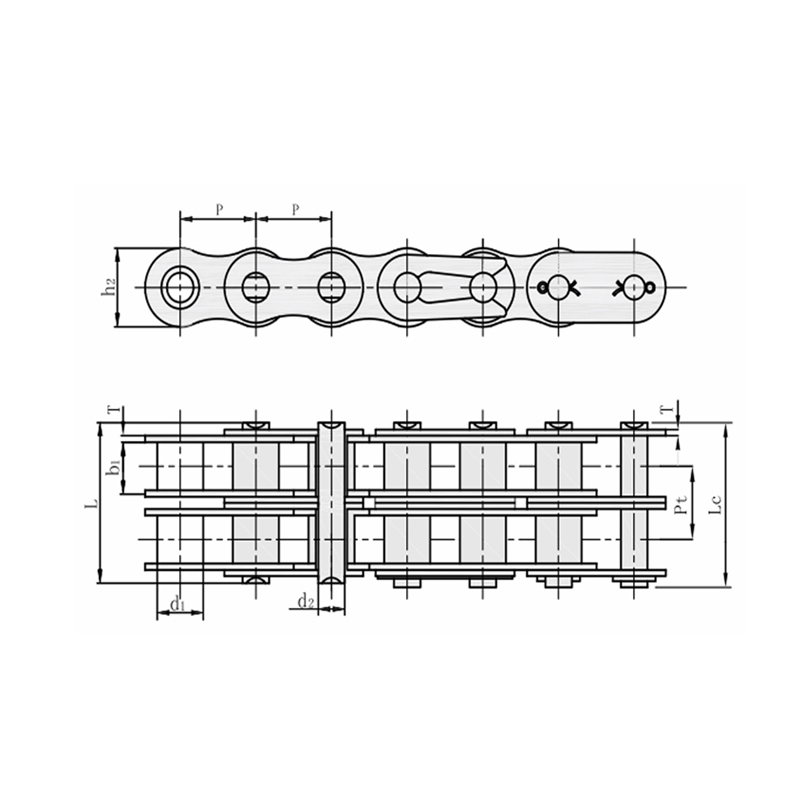 Rantai parkir mobil Kekuatan Tarik Tinggi