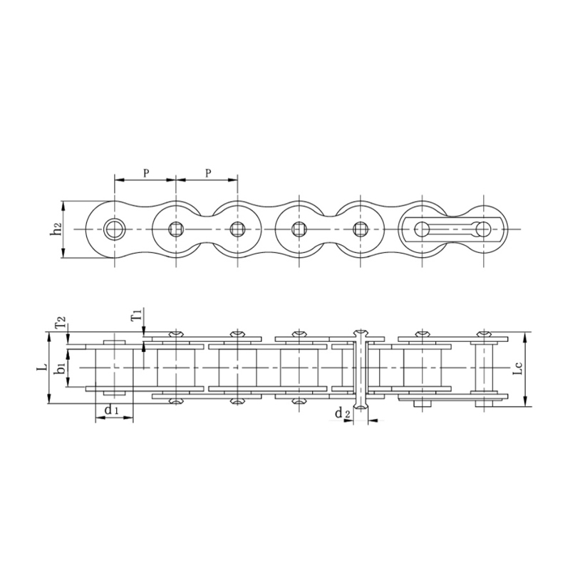 Rantai sepeda motor cincin X
